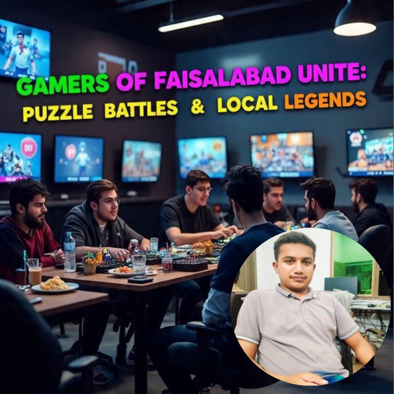 &amp;quot;Gamers of Faisalabad Unite: Puzzle Battles &amp;amp; Local Legends
