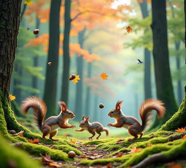 Squirrels   Draw your level!
